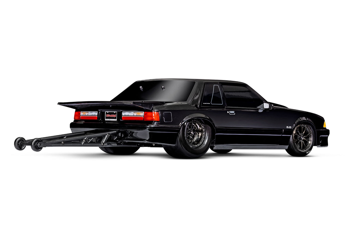 1/10 Drag Slash Mustang, 2WD, RTR (Requires battery & charger): Black