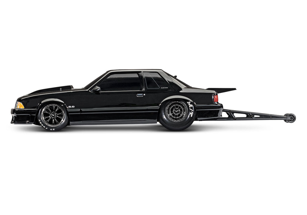 1/10 Drag Slash Mustang, 2WD, RTR (Requires battery & charger): Black