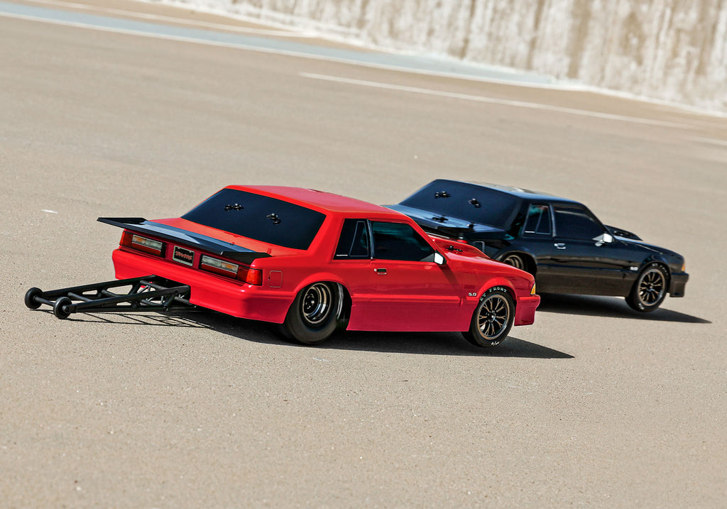 1/10 Drag Slash Mustang, 2WD, RTR (Requires battery & charger): Black