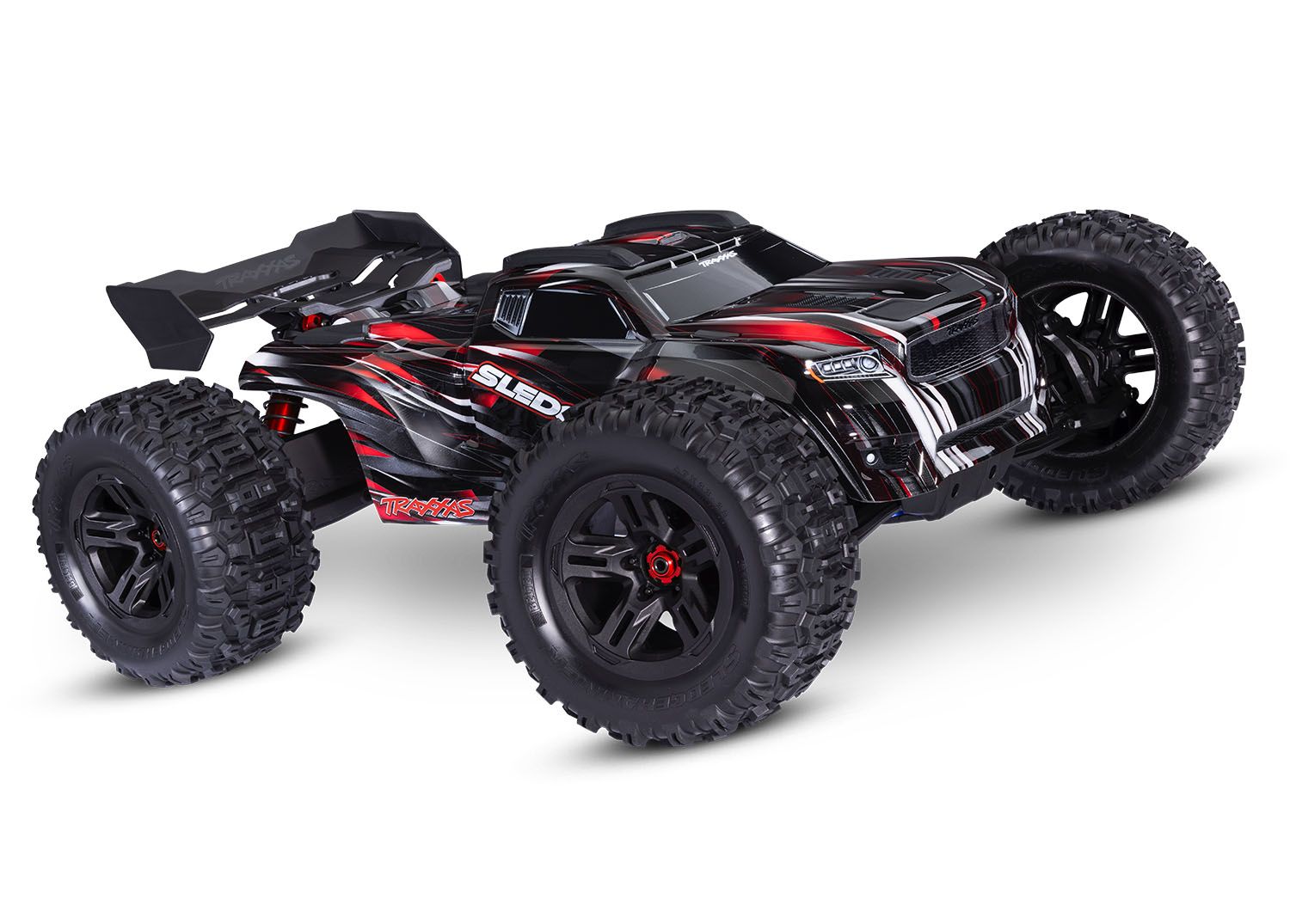 Sledge Gh Cars Collection 1/8 Sledge™4WD Brushless w/TQi, Red – Atlanta Hobby