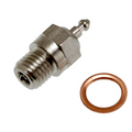 Glow Plug, Super-Duty (Long-Medium)/Gasket