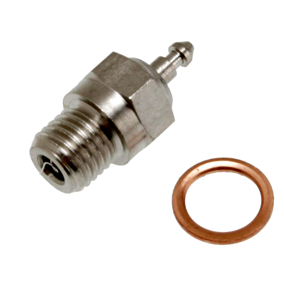 Glow Plug, Super-Duty (Long-Medium)/Gasket