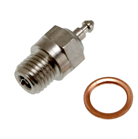 Glow Plug, Super-Duty (Long-Medium)/Gasket