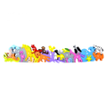 23.25" x 5" 26PC Alphabet Animal Puzzle
