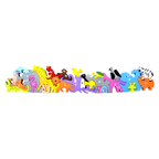 23.25" x 5" 26PC Alphabet Animal Puzzle