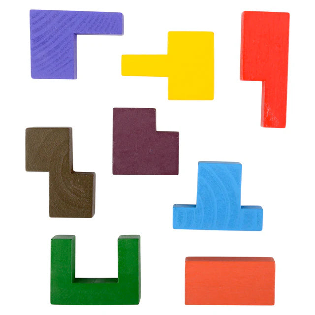 4" Wooden Tangram Puzzle