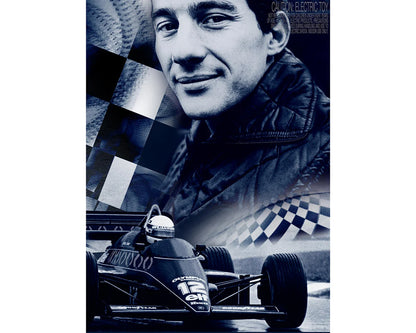 HO Limited Edition 55ft Ayrton Senna Race Set 8 different Layouts