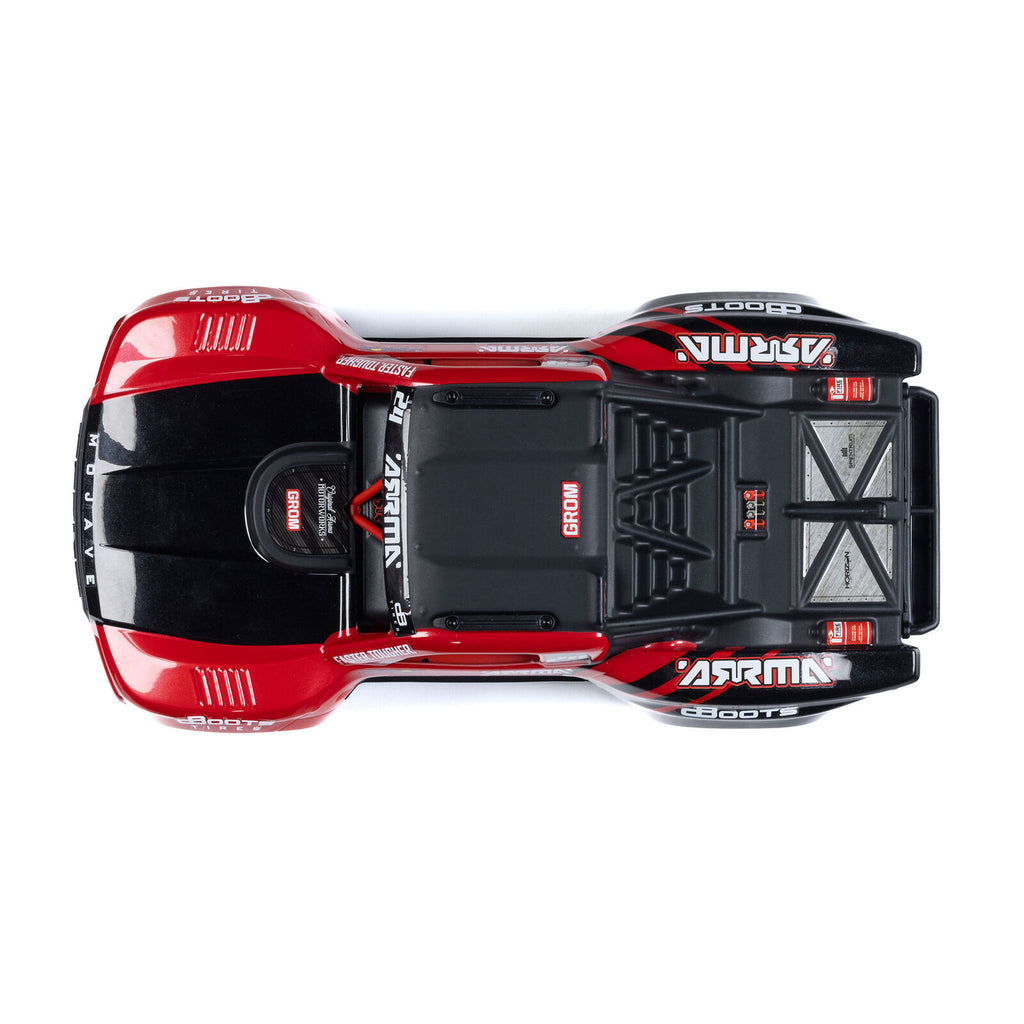 1/12 Mojave GROM Small Scale 4x4 DT RTR (Includes battery and charger) Red/Black: ARA2104T1