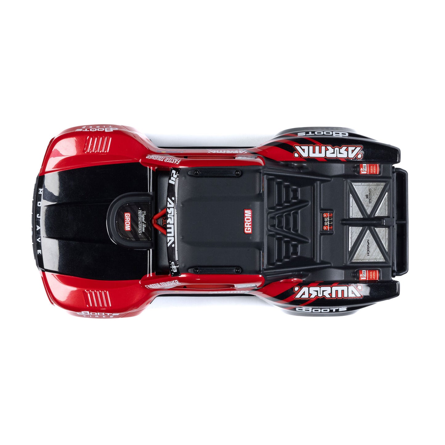 1/12 Mojave GROM Small Scale 4x4 DT RTR (Includes battery and charger) Red/Black: ARA2104T1