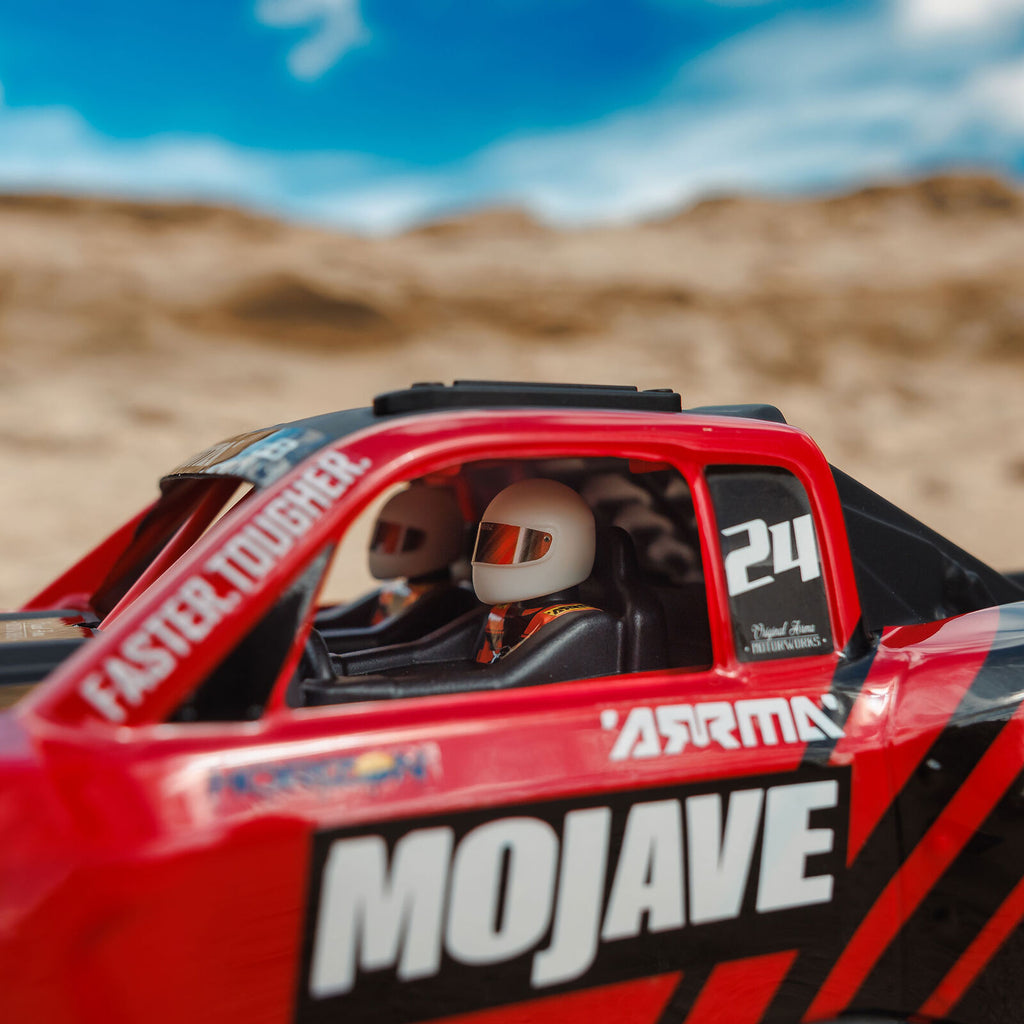 1/12 Mojave GROM Small Scale 4x4 DT RTR (Includes battery and charger) Red/Black: ARA2104T1