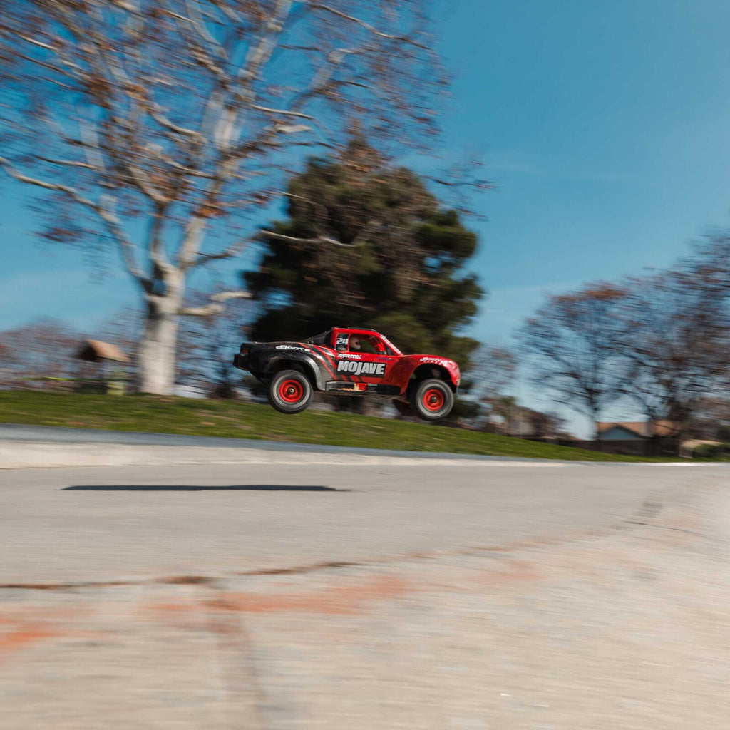 1/12 Mojave GROM Small Scale 4x4 DT RTR (Includes battery and charger) Red/Black: ARA2104T1