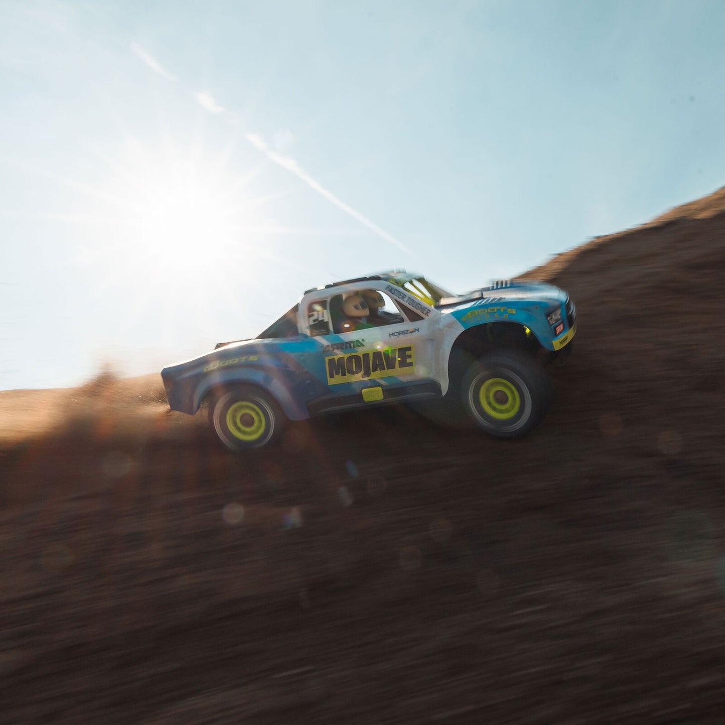 1/12 Mojave GROM Small Scale 4x4 DT RTR (Includes battery and charger) Blue/White: ARA2104T2