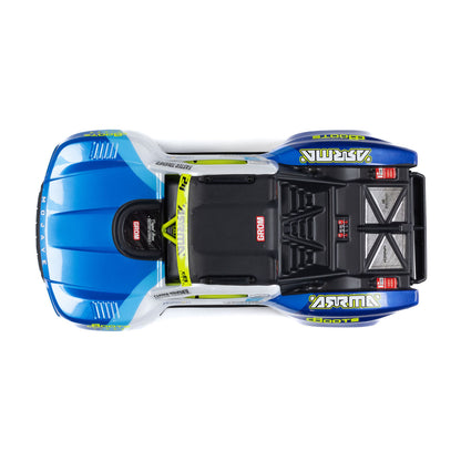 1/12 Mojave GROM Small Scale 4x4 DT RTR (Includes battery and charger) Blue/White: ARA2104T2