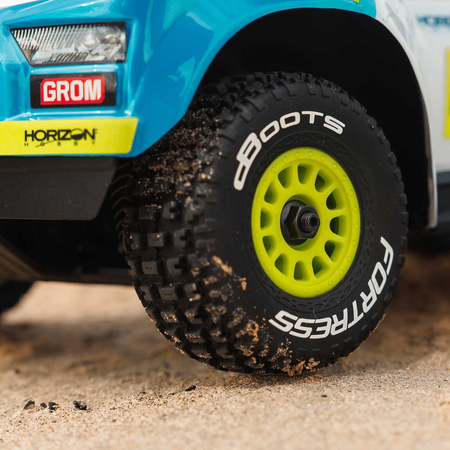 1/12 Mojave GROM Small Scale 4x4 DT RTR (Includes battery and charger) Blue/White: ARA2104T2
