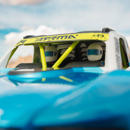 1/12 Mojave GROM Small Scale 4x4 DT RTR (Includes battery and charger) Blue/White: ARA2104T2