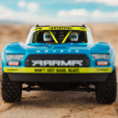 1/12 Mojave GROM Small Scale 4x4 DT RTR (Includes battery and charger) Blue/White: ARA2104T2