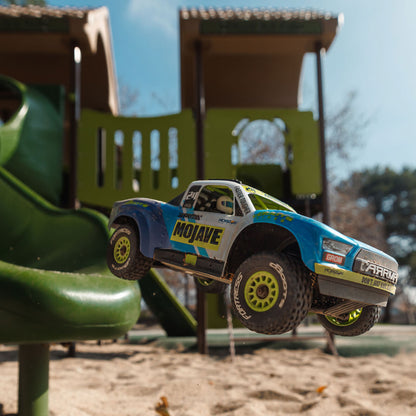 1/12 Mojave GROM Small Scale 4x4 DT RTR (Includes battery and charger) Blue/White: ARA2104T2