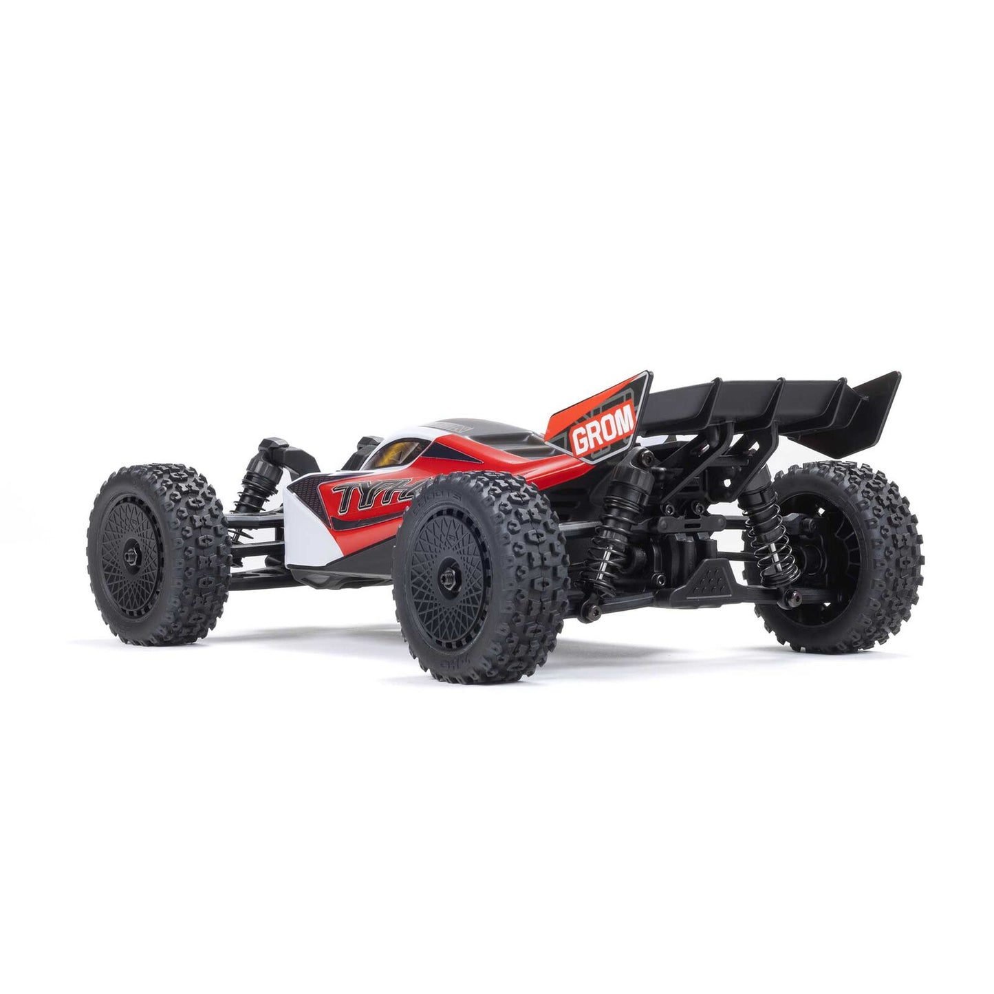 1/12 Typhon GROM Small Scale 4x4 Buggy (Includes battery and charger) Red/White: ARA2106T2