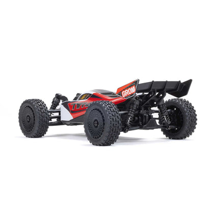 1/12 Typhon GROM Small Scale 4x4 Buggy (Includes battery and charger) Red/White: ARA2106T2
