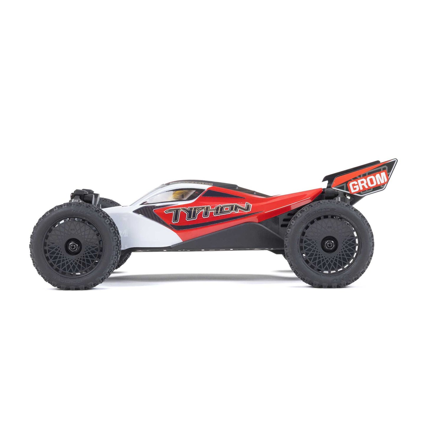 1/12 Typhon GROM Small Scale 4x4 Buggy (Includes battery and charger) Red/White: ARA2106T2