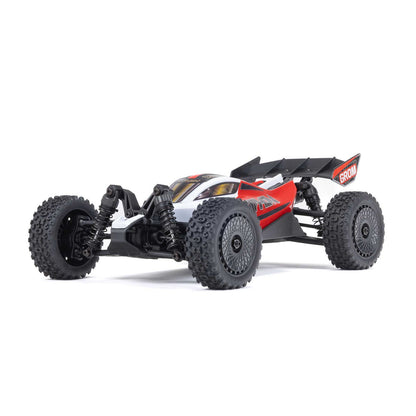 1/12 Typhon GROM Small Scale 4x4 Buggy (Includes battery and charger) Red/White: ARA2106T2