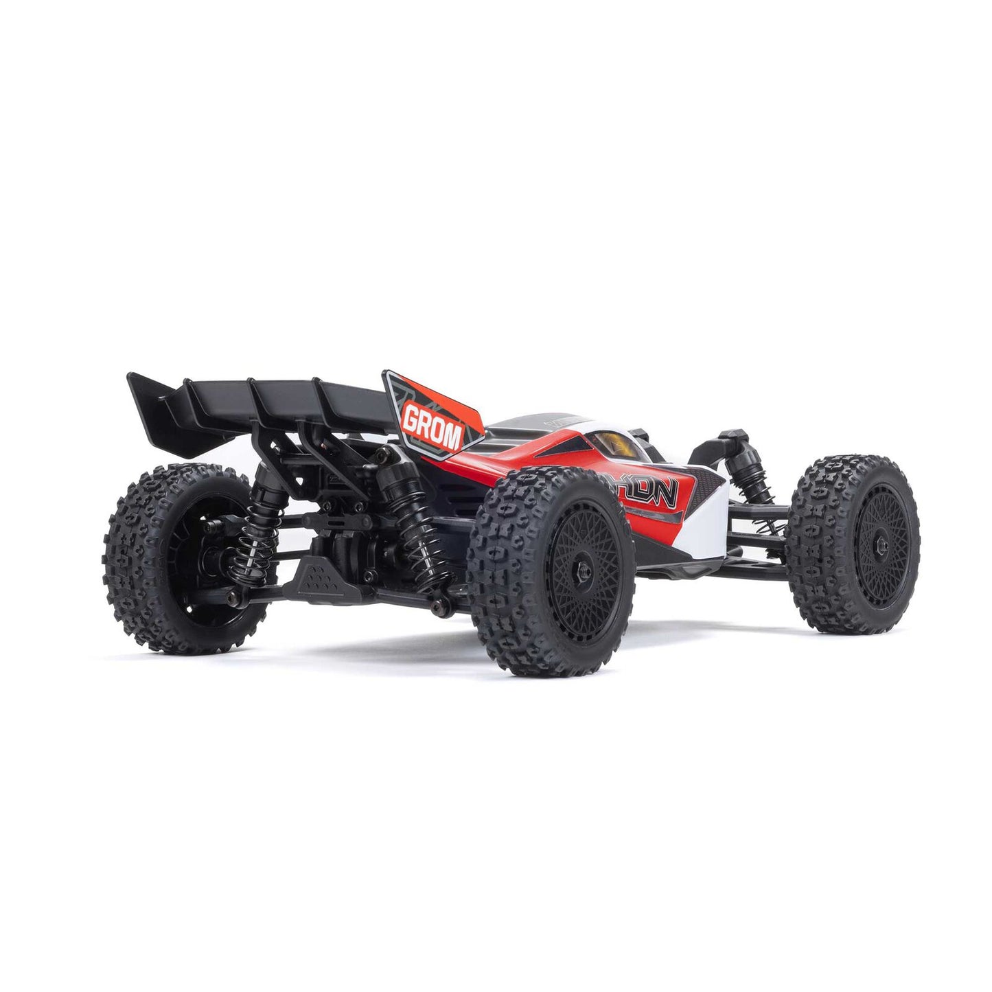 1/12 Typhon GROM Small Scale 4x4 Buggy (Includes battery and charger) Red/White: ARA2106T2
