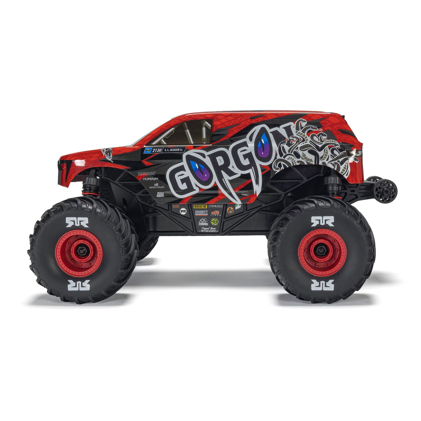 1/16 Gorgon GROM Small Scale 4x4 MT (Includes battery and charger) Red: ARA2130T2