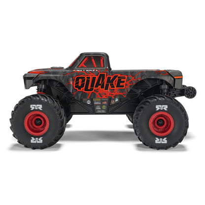 1/16 Quake GROM Small Scale 4x4 MT (Includes battery and charger) Red: ARA2137T1
