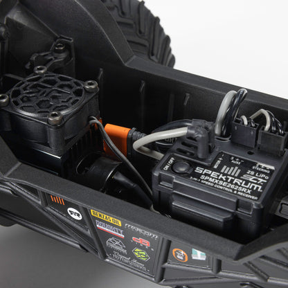 1/16 Quake GROM Small Scale 4x4 MT (Includes battery and charger) Red: ARA2137T1