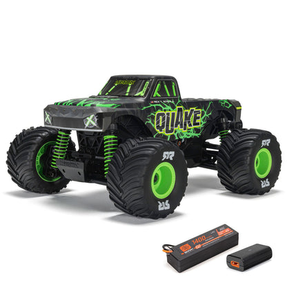 1/16 Quake GROM Small Scale 4x4 MT (Includes battery and charger) Green: ARA2137T2