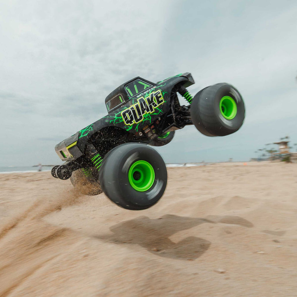 1/16 Quake GROM Small Scale 4x4 MT (Includes battery and charger) Green: ARA2137T2
