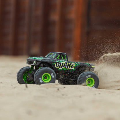 1/16 Quake GROM Small Scale 4x4 MT (Includes battery and charger) Green: ARA2137T2