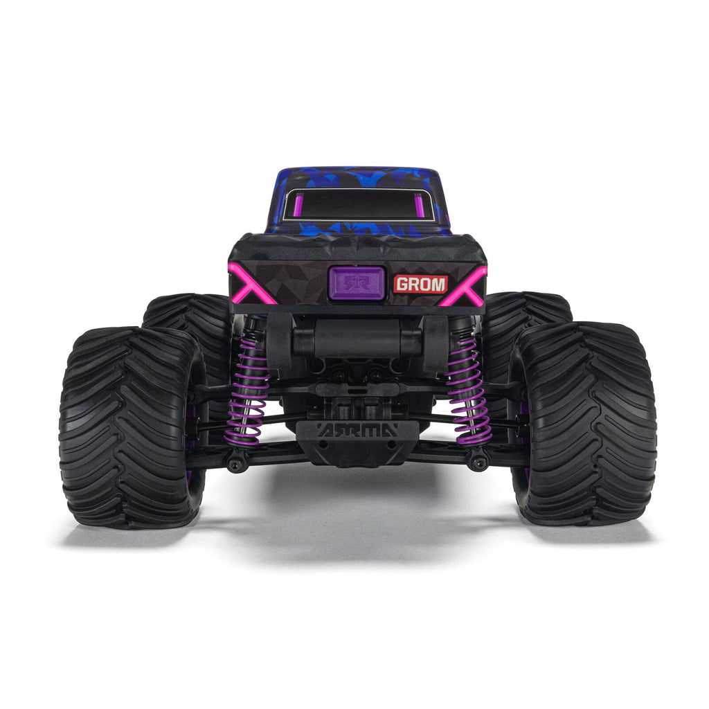 ARRMA 1/16 Quake GROM 4x4 RTR Brushed Monster Truck (Battery & Charger Included), Purple (ARA2137T3)