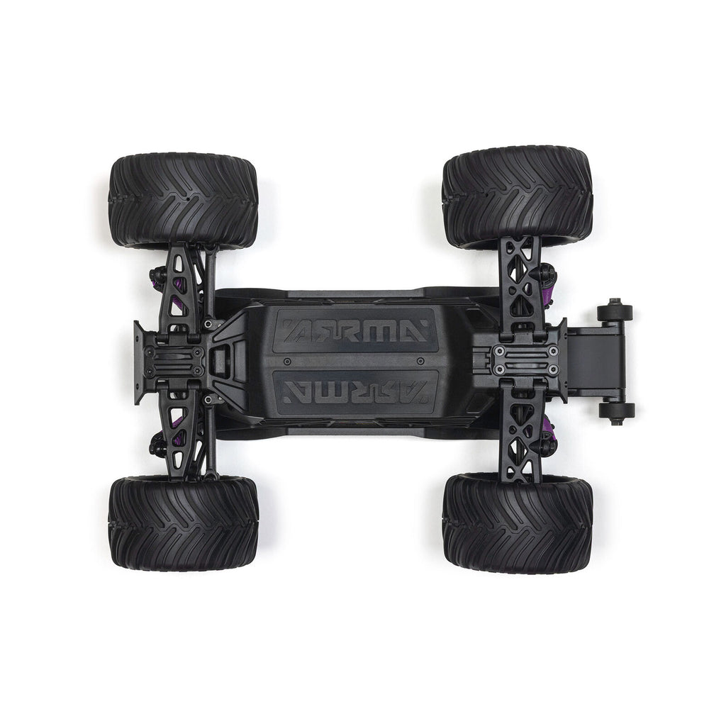 ARRMA 1/16 Quake GROM 4x4 RTR Brushed Monster Truck (Battery & Charger Included), Purple (ARA2137T3)