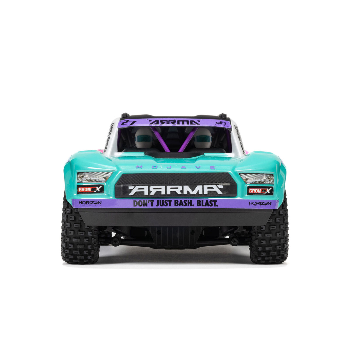 ARRMA 1/16 Mojave GROM 223S DSC 4x4 RTR Brushless Desert Truck, Teal (Battery & Charger Included)