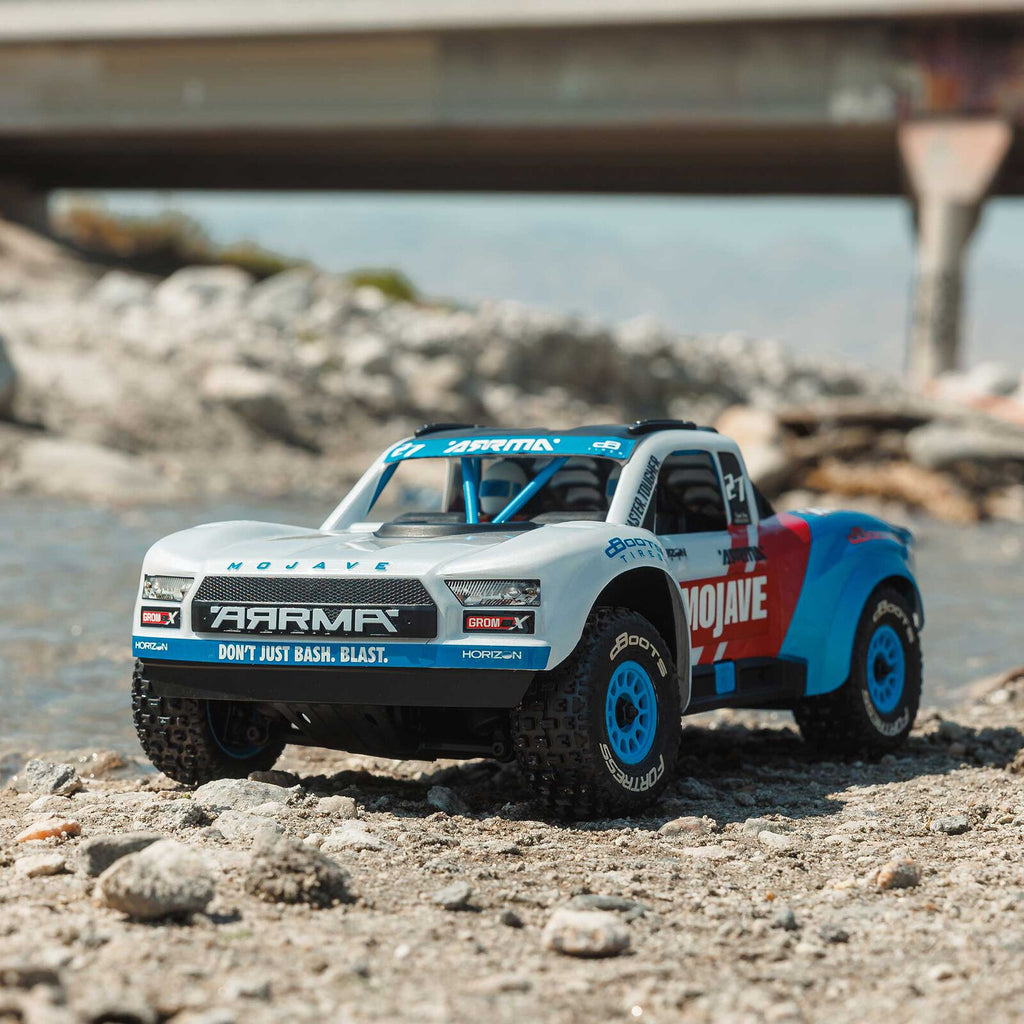 ARRMA 1/12 Mojave GROM Brushless 4x4 Buggy (Includes battery and charger) White (ARA2304ST2)