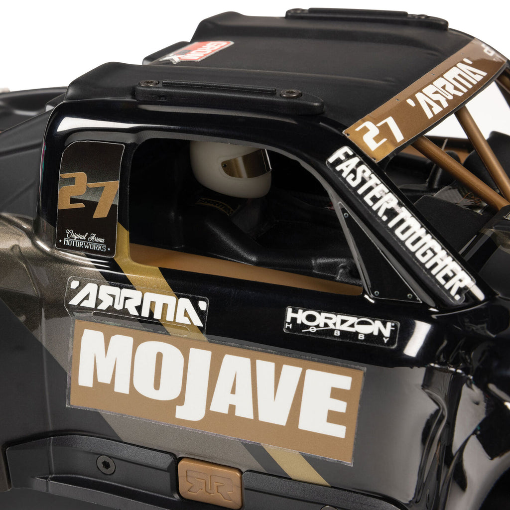 ARRMA 1/16 Mojave GROM Brushless 4x4 Buggy (Needs battery and charger) Black (ARA2304T1)