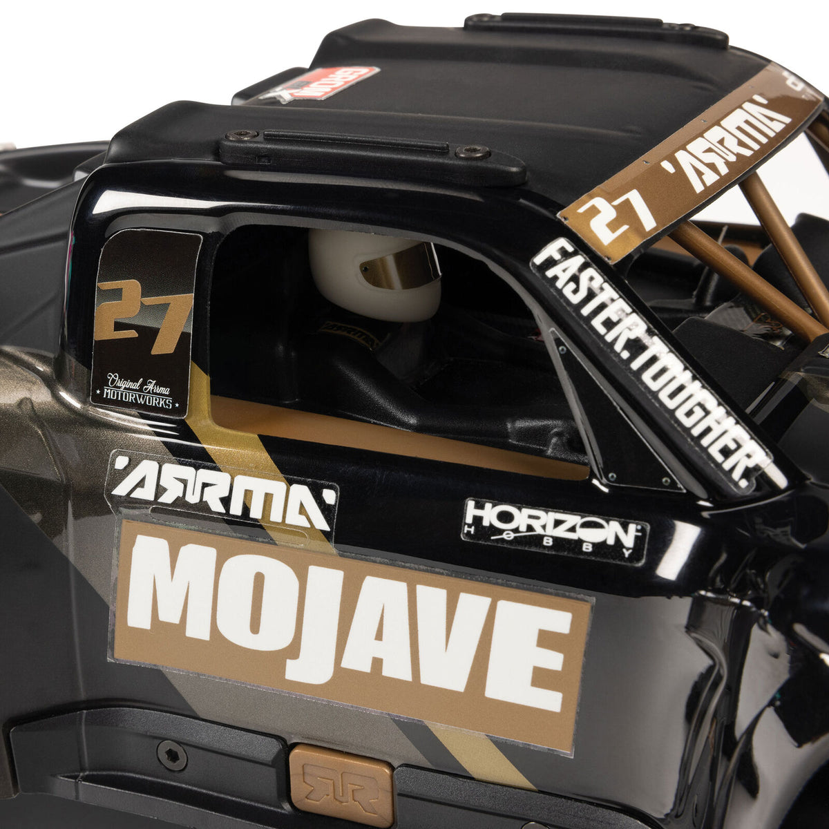ARRMA 1/16 Mojave GROM Brushless 4x4 Buggy (Needs battery and charger) Black (ARA2304T1)