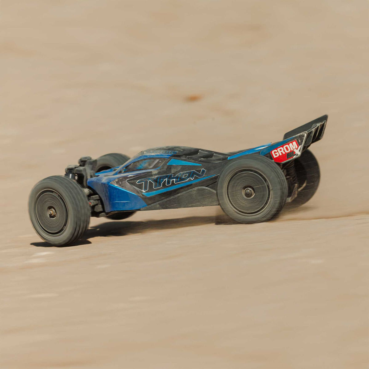 1/14 Typhon GROM Brushless 4x4 Buggy Blue (Includes battery and charger): ARA2306ST2