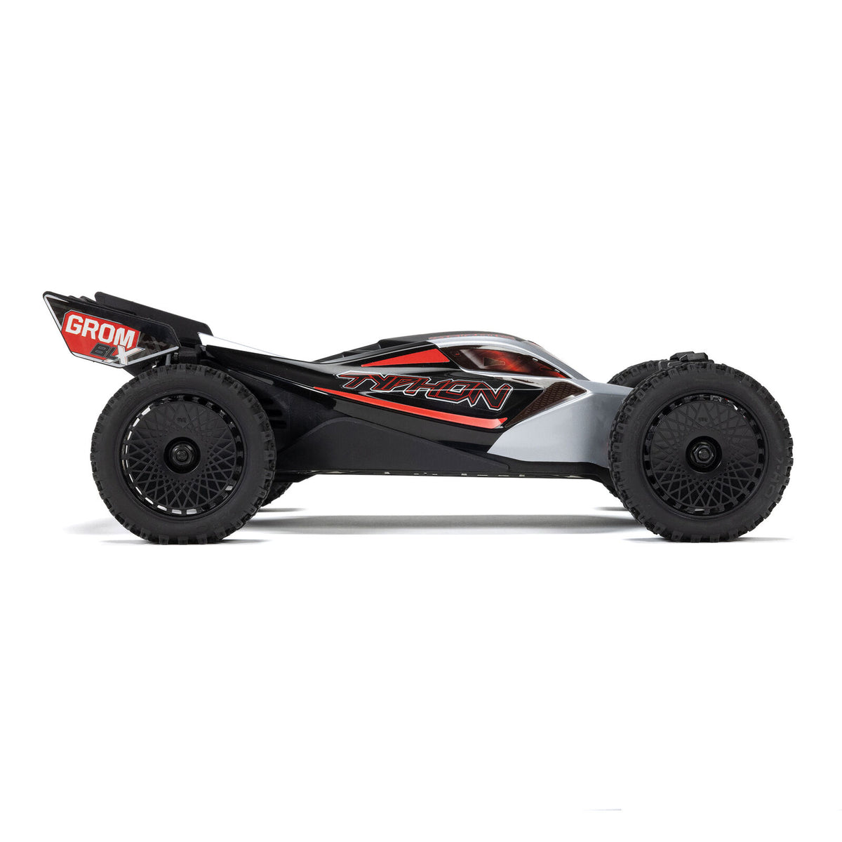 ARRMA 1/14 Typhon GROM Brushless 4x4 Buggy (NO battery OR charger) Silver (ARA2306T1)