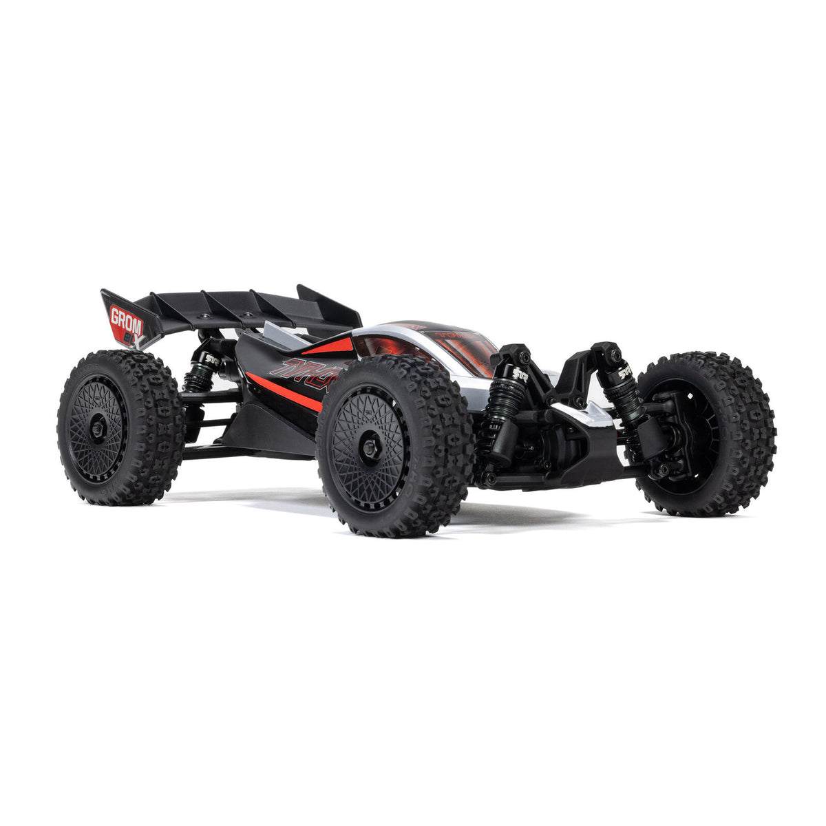 ARRMA 1/14 Typhon GROM Brushless 4x4 Buggy (NO battery OR charger) Silver (ARA2306T1)