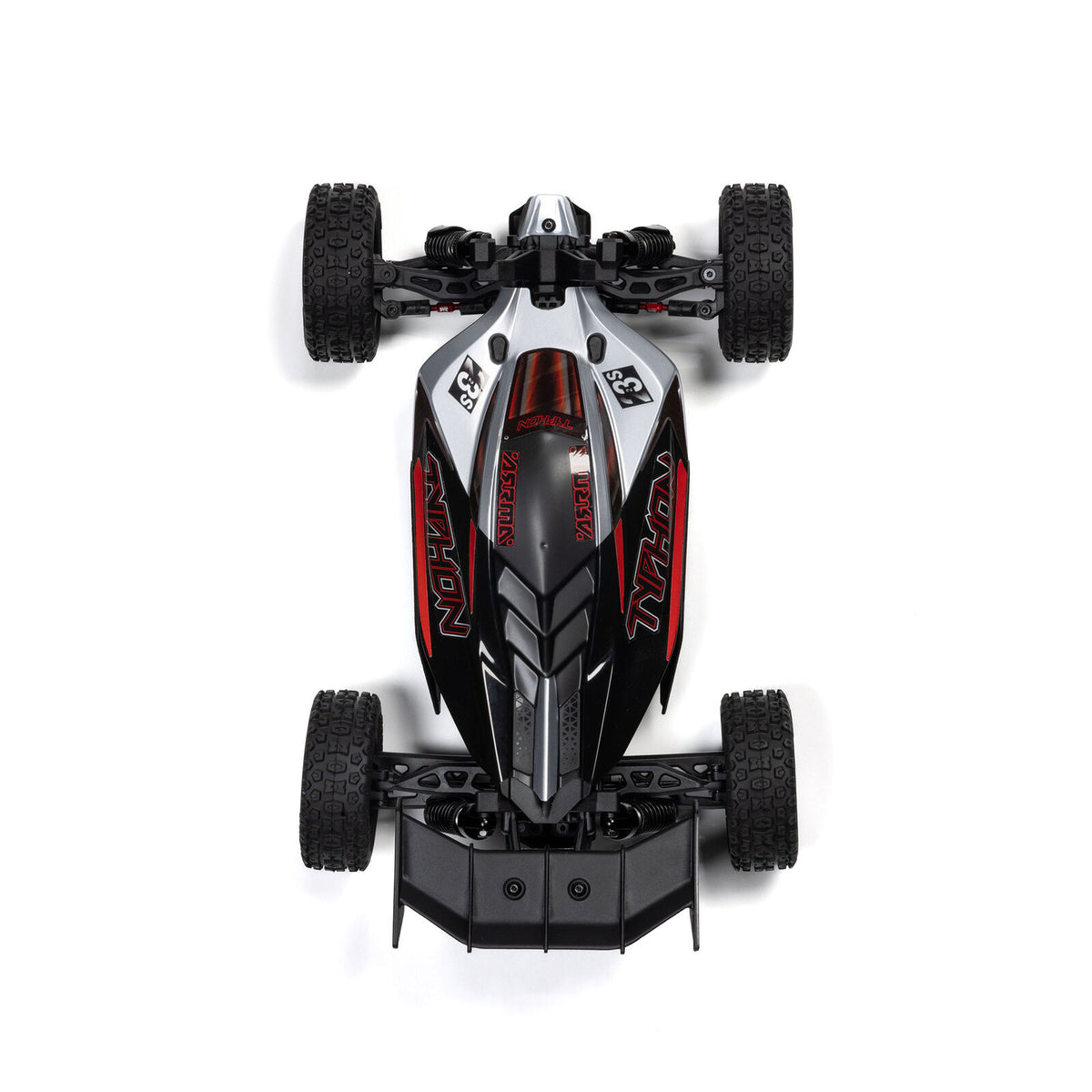 ARRMA 1/14 Typhon GROM Brushless 4x4 Buggy (NO battery OR charger) Silver (ARA2306T1)