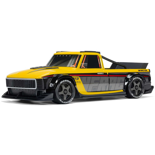1/12 Infraction Grom 3S 4X4 RTR BLX (w/ battery & charger): Yellow/Black