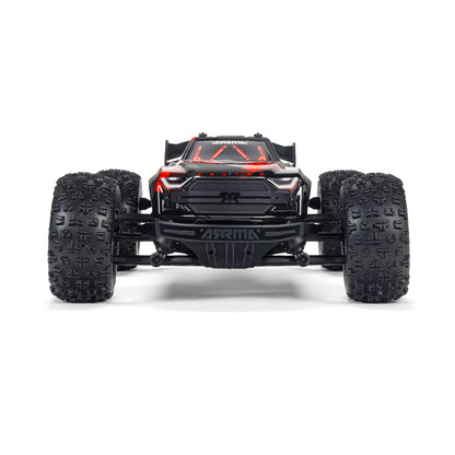 1/16 Mini KRATON 3S DSC 4X4 Brushless Speed Truck , Black/Red (Needs battery and charger):ARA250