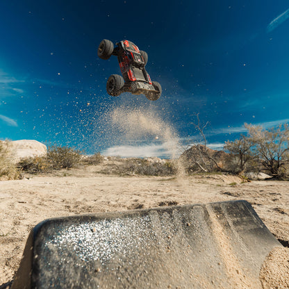 1/16 Mini KRATON 3S DSC 4X4 Brushless Speed Truck , Black/Red (Needs battery and charger):ARA250