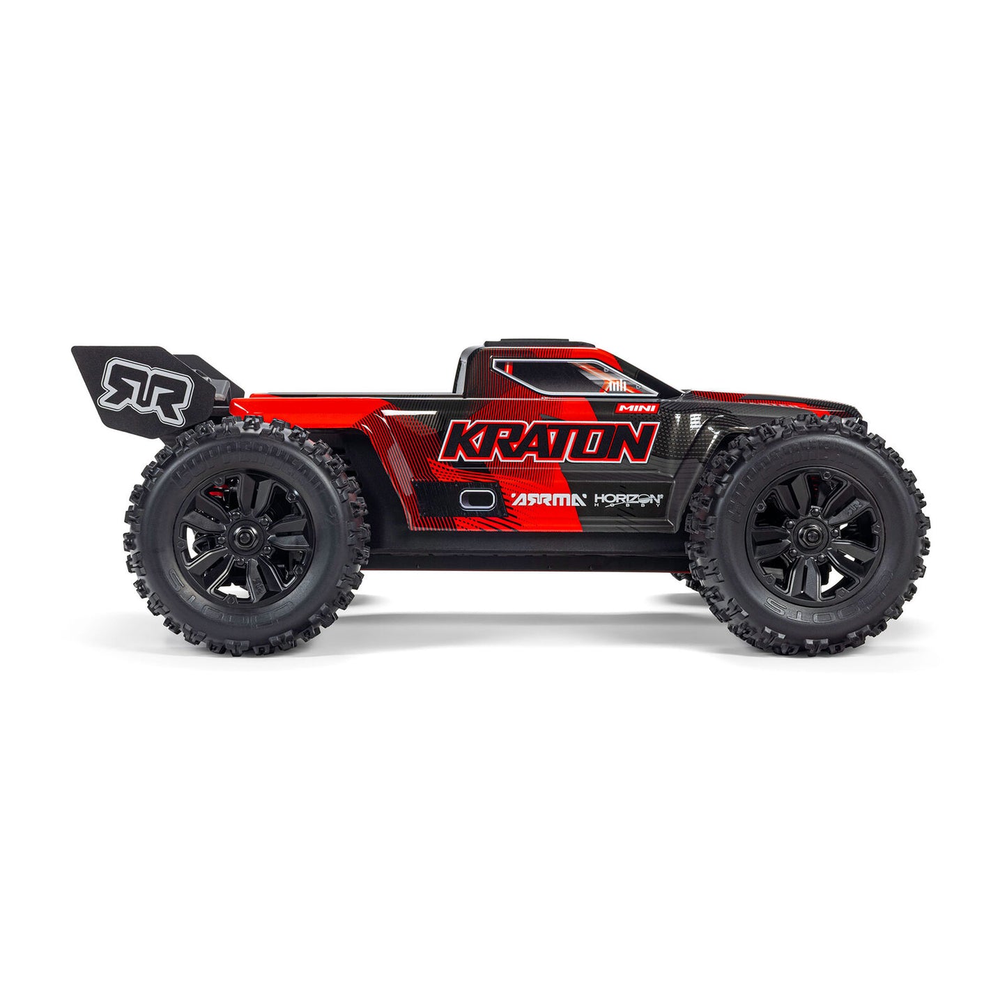 1/16 Mini KRATON 3S DSC 4X4 Brushless Speed Truck , Black/Red (Needs battery and charger):ARA250
