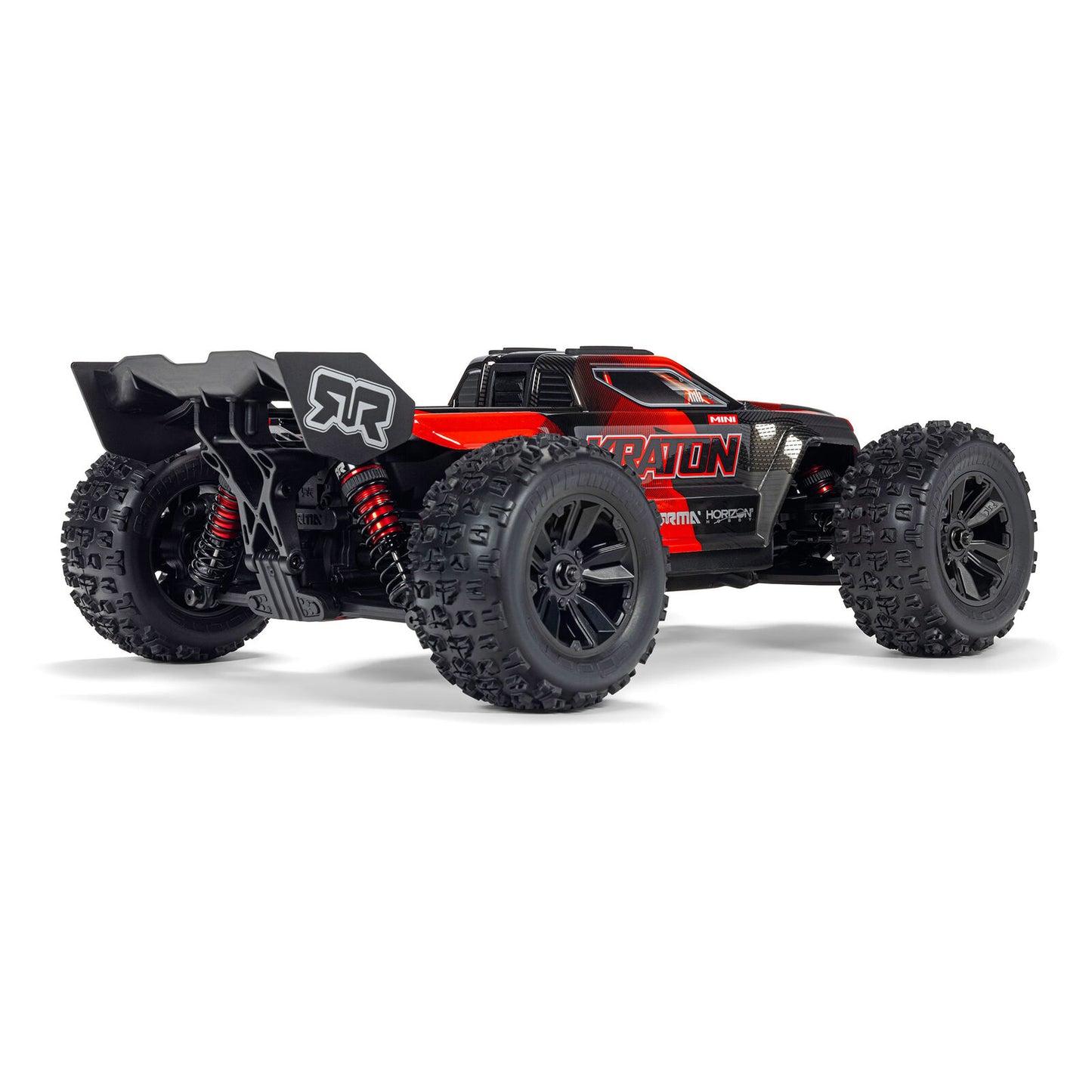 1/16 Mini KRATON 3S DSC 4X4 Brushless Speed Truck , Black/Red (Needs battery and charger):ARA250