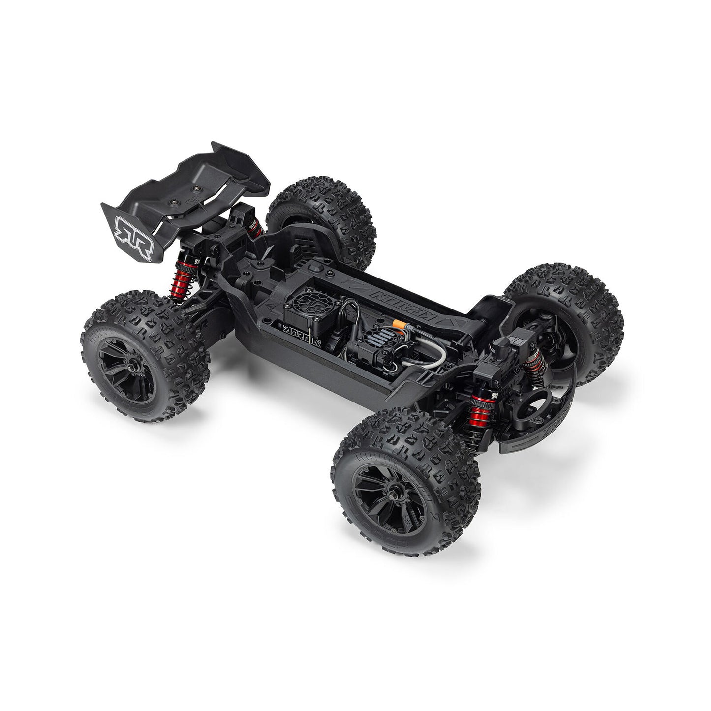 1/16 Mini KRATON 3S DSC 4X4 Brushless Speed Truck , Black/Red (Needs battery and charger):ARA250