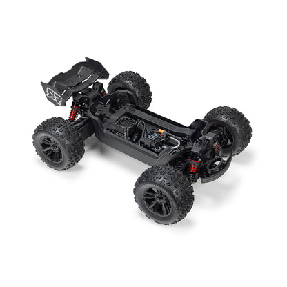 1/16 Mini KRATON 3S DSC 4X4 Brushless Speed Truck , Black/Red (Needs battery and charger):ARA250