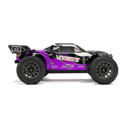 1/10 VORTEKS 2wd w/battery & charger Purple: ARA3205ST2